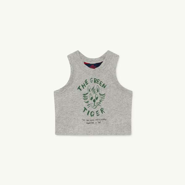 The Animals Observatory Frog Baby T-Shirt - Heather Grey The Animals Observatory Frog Baby T-Shirt - Heather Grey