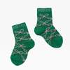 KIDS Weekend House Kids Socks - Green Lace - Thumbnail 1