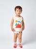 Bobo Choses Landscape Baby Tank Top - Off-White - Thumbnail 4