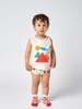 Bobo Choses Landscape Baby Tank Top - Off-White - Thumbnail 5