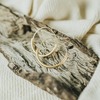 Commonform Arc Hoop Earrings - Thumbnail 6