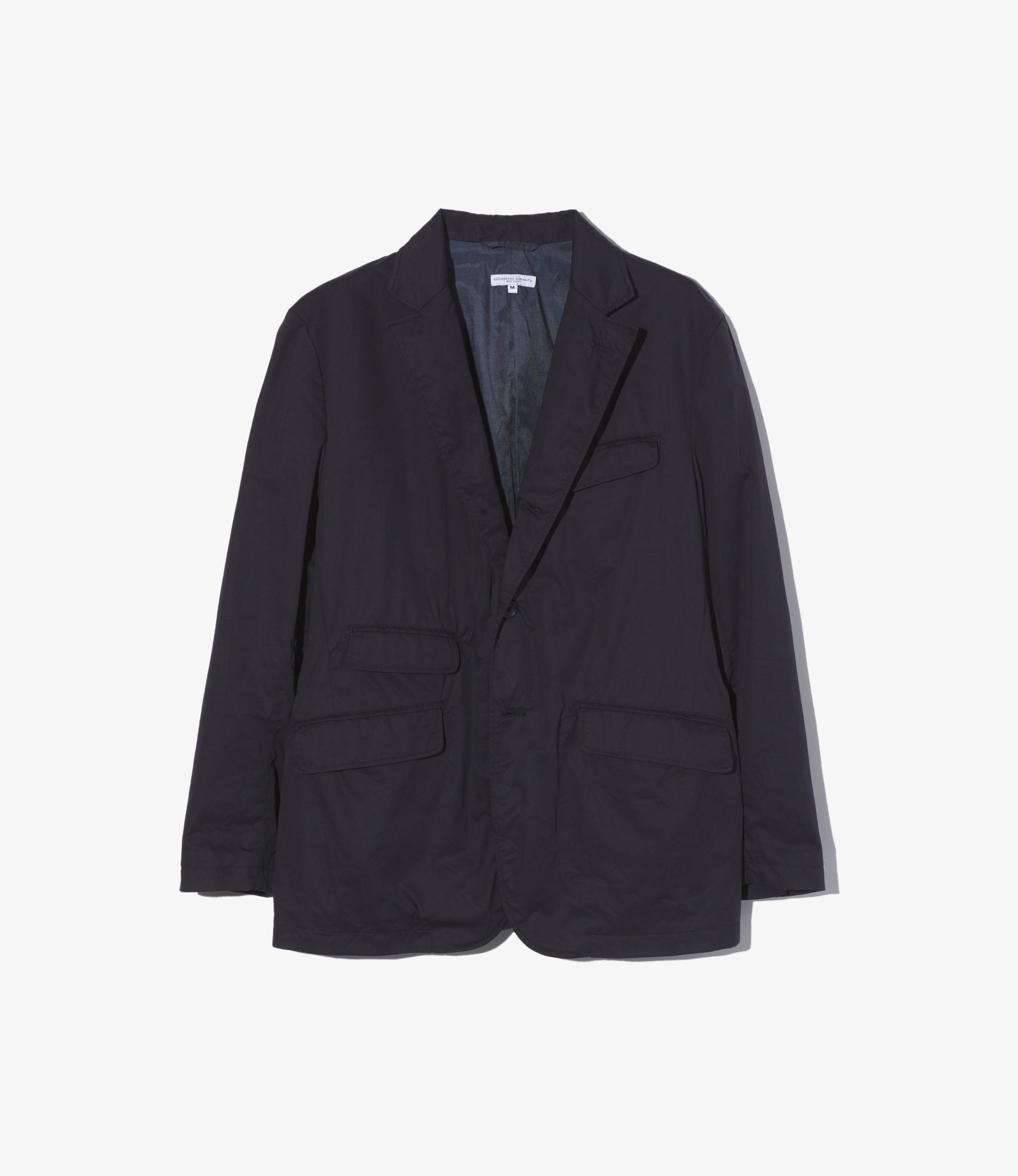ジャケット・アウター Andover Jacket-High Count Twill Engineered Garments Andover Jacket - Dark Navy High Count Twill