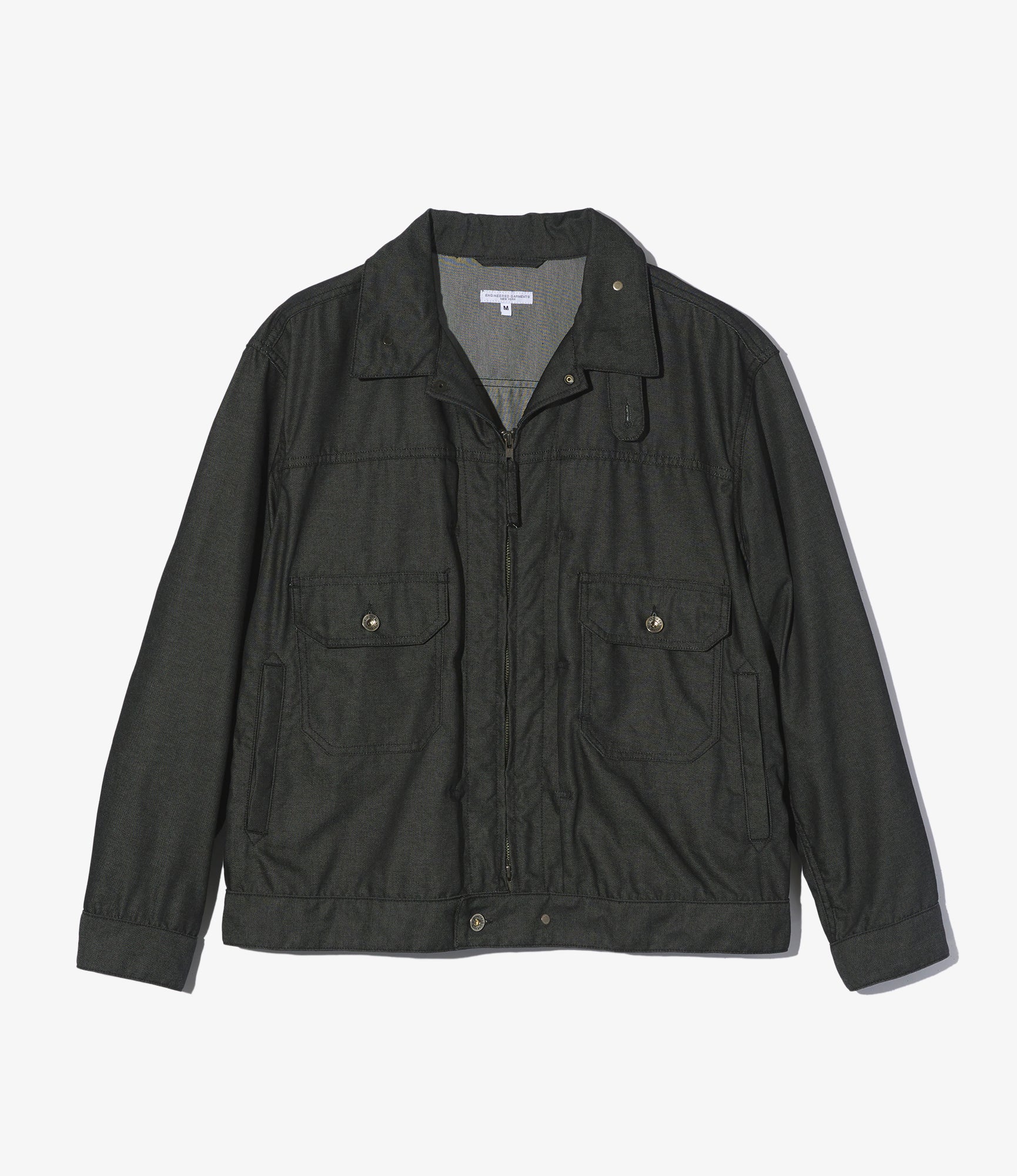 Engineered Garments Trucker Jacket - Black CP Denim | Garmentory