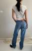 Levi's 501 Boyfriend Button Fly Jeans - Light Wash - Thumbnail 13