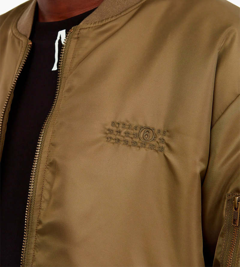 MM6 Maison Margiela Split Light-padded Bomber