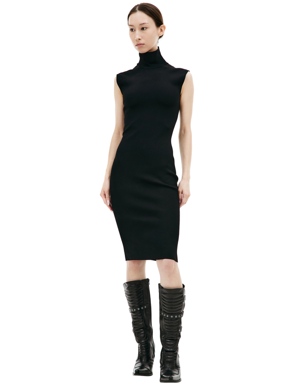 Vetements Midi Dress - Black | Garmentory