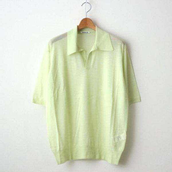 auralee オーラリー　ポロシャツ　黄色 BEAMS JAPAN（ビームス ジャパン）【8/7再値下げ】AURALEE