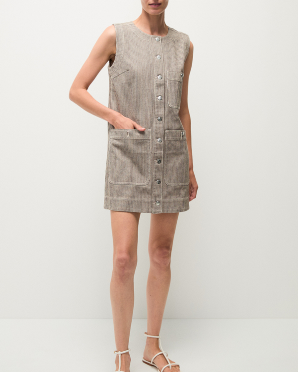 Veronica Beard Oakley Shift Dress - Cedar Stripe | Garmentory