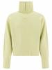 Auralee Turtle Neck Sweatshirt - Lightlime - Thumbnail 1