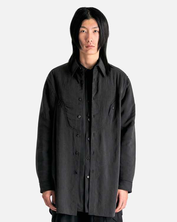 Yohji Yamamoto Pour Homme M-Partially Padded B - Grey