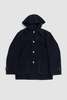 Wales Bonner Library Duffle Coat - Navy - Thumbnail 1