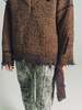 Namacheko Elmet V-Neck Sweater - Chestnut Brown - Thumbnail 4