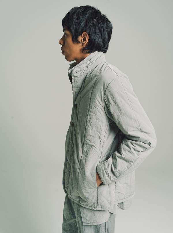 Casey Casey Puffy Jacket - Light Grey | Garmentory