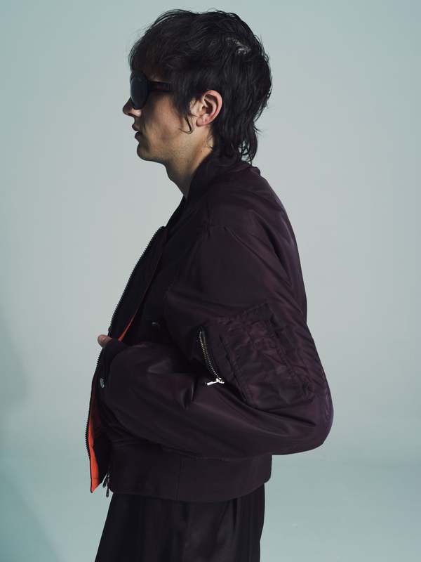 TAKAHIROMIYASHITA The Soloist. Two-Way Cropped Bomber Jacket