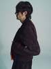 TAKAHIROMIYASHITA The Soloist. Two-Way Cropped Bomber Jacket - Maroon - Thumbnail 2