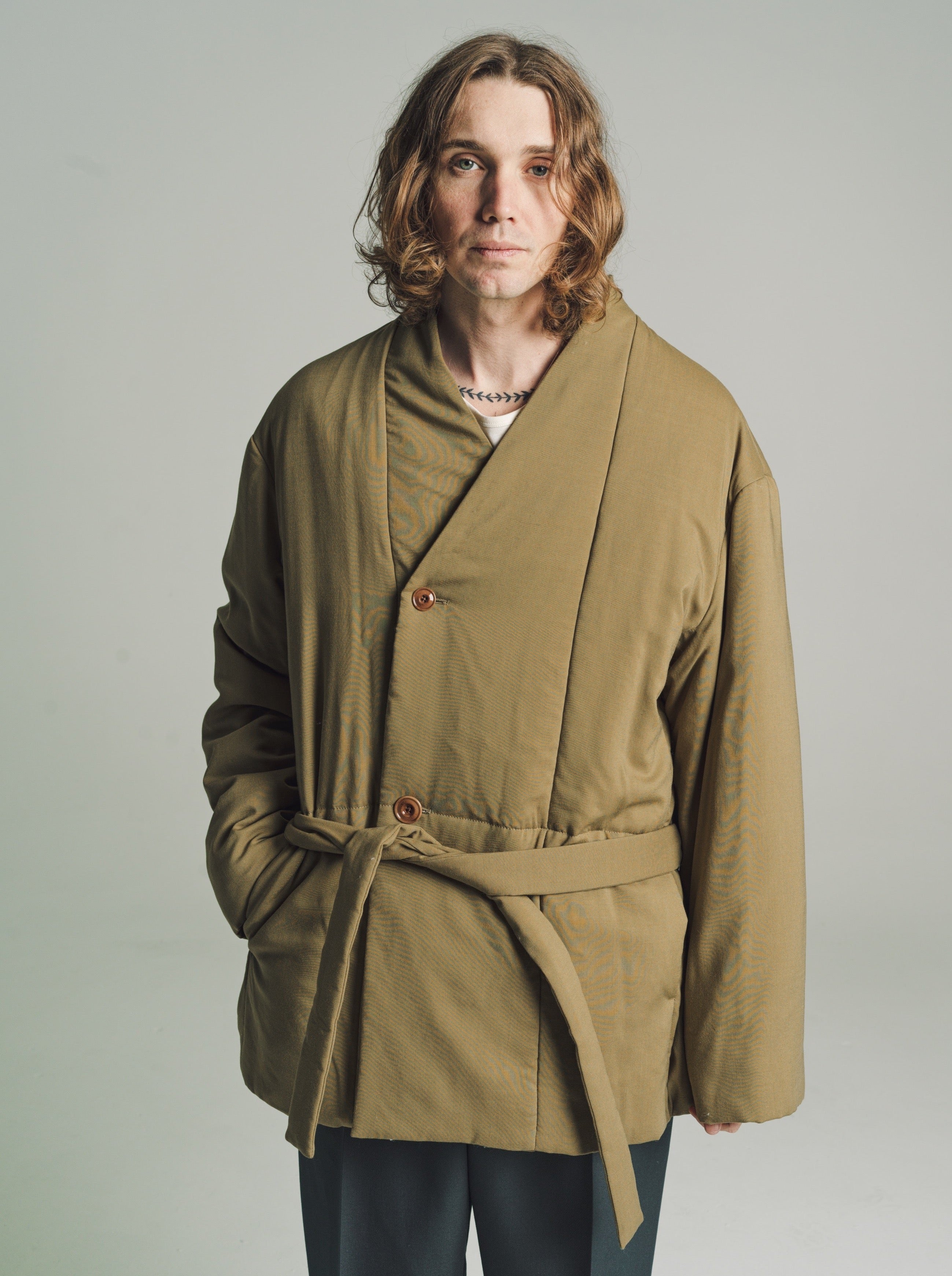 ジャケット・アウター LEMAIRE 18FW V-NECK LINER JACKET 46 615A2718_copy_50175dba-f5da-