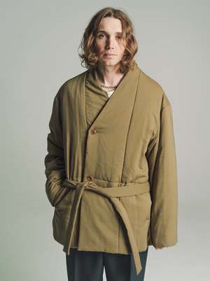 ジャケット・アウター LEMAIRE 21AW Wadded Bathroom Coat Lemaire Wadded Liner - Pistachio | Garmentory