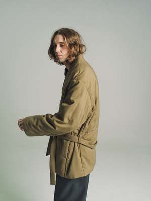 Lemaire Wadded Liner - Pistachio | Garmentory
