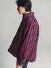 Marni Red & Navy Stripe Puffer Jacket - Thumbnail 2