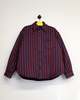 Marni Red & Navy Stripe Puffer Jacket - Thumbnail 6
