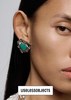 USELESSOBJECTS Blue Heart Amazonite Earrings - Thumbnail 3