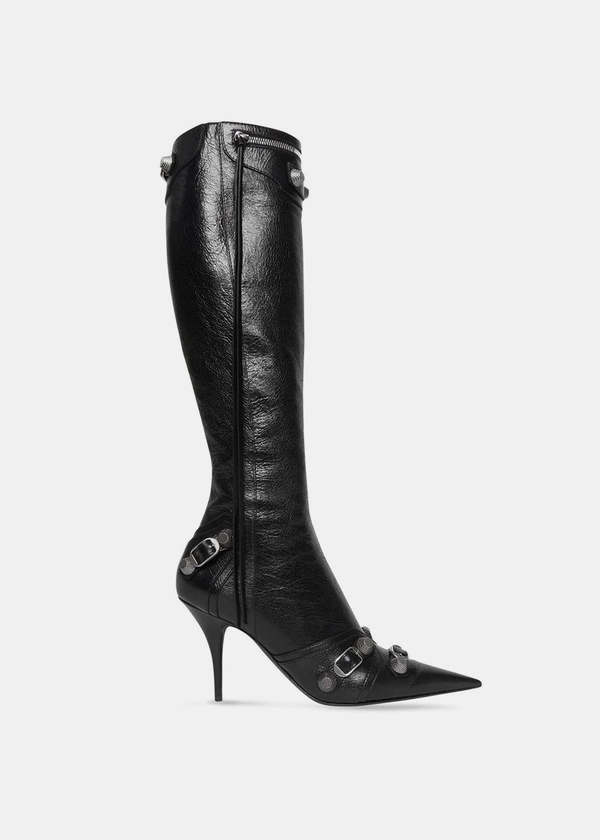 Balenciaga Cagole Boot - Black