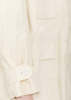 Elena Dawson Cream Cotton Coat - Cream - Thumbnail 4