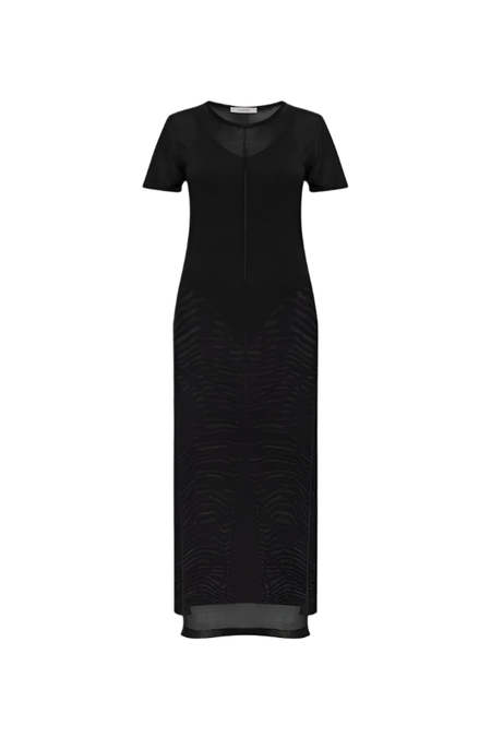 オールインワン・サロペット Lemaire Midi Chemisier Dress In Black Wool Lemaire LEMAIRE Wrap-effect cotton-poplin midi shirt dress | NET-A