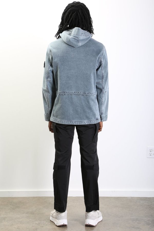 Stone Island Foam Resin Treated Denim | Garmentory