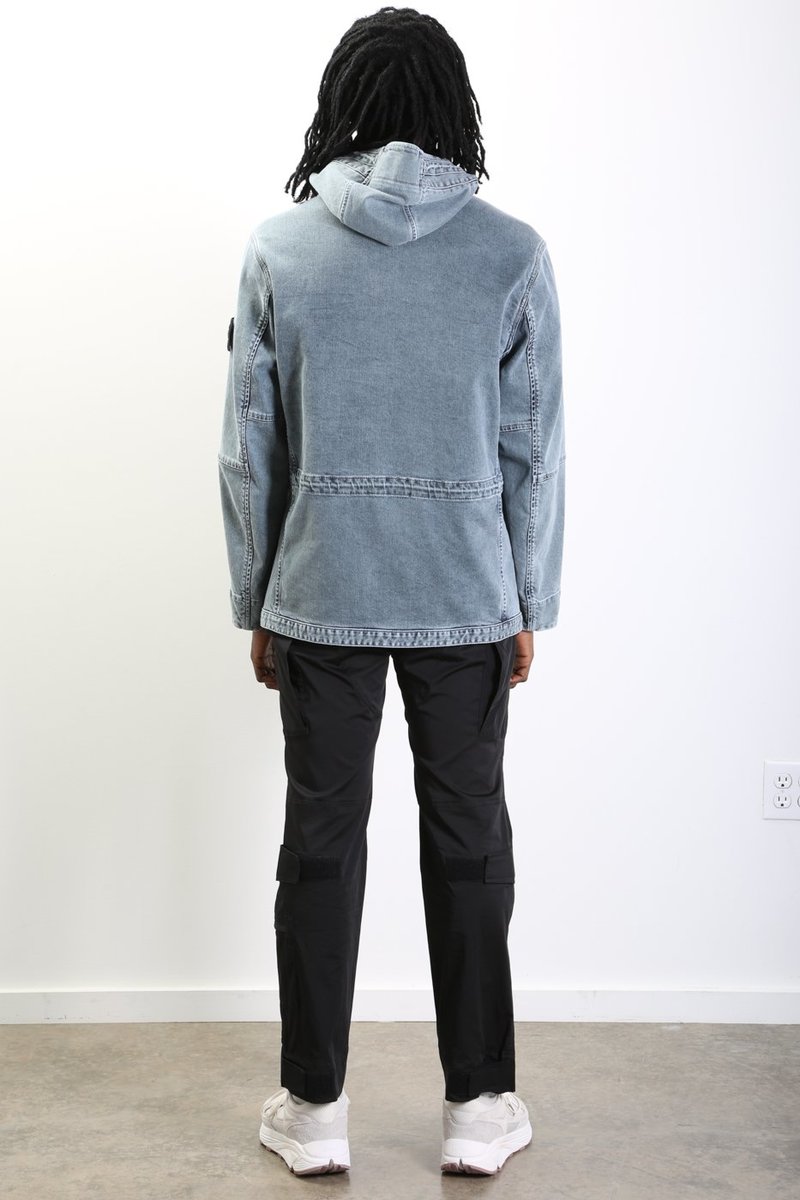Stone Island Foam Resin Treated Denim | Garmentory