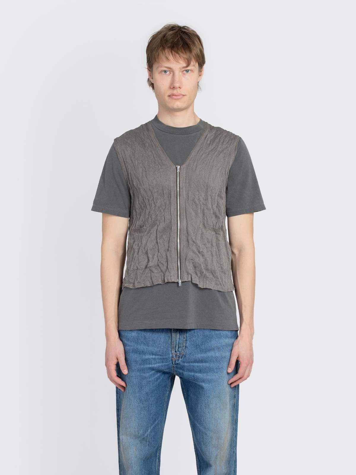 Our Legacy Crush Vest - Ash | Garmentory