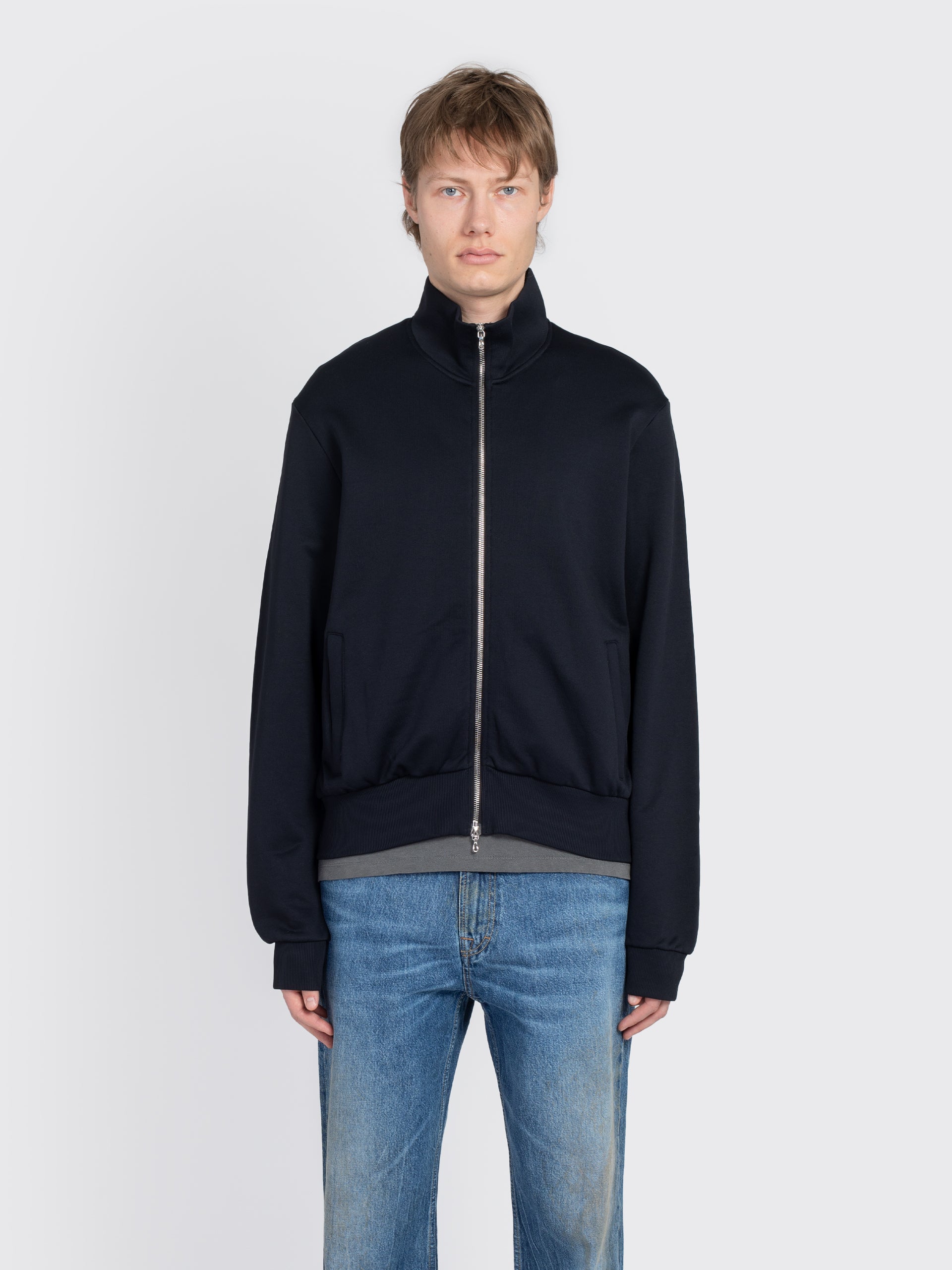 OUR LEGACY 25SS MOB JACKET ジャケット Our Legacy - Mob Jacket Prime Black True Track Jersey