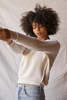 Perfect White Tee Ziggy Sweatshirt - Sugar - Thumbnail 1