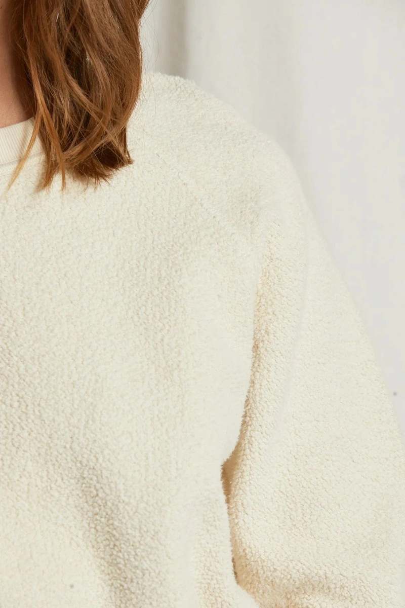 Perfect White Tee Ziggy Sweatshirt - Sugar