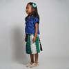 KIDS Tia Cibani Laurel Scalloped Blouse - Aegean Blue - Thumbnail 4