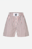 Baum und Pferdgarten Natie Shorts - Haute Red Stripe - Thumbnail 1