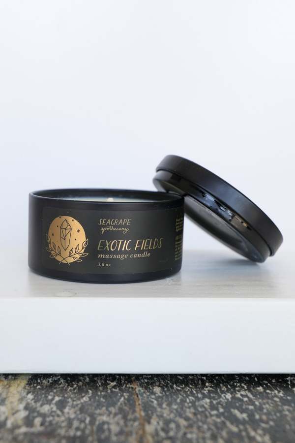 Seagrape Apothecary Exotic Fields Massage Candle