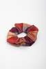Gravel & Gold Scrunchie - Plaid Dupioni - Thumbnail 1