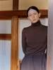 Mijeong Park Roll Neck Top - Brown - Thumbnail 2