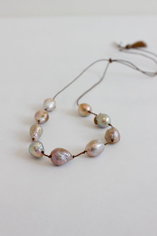 Lena Skadegard Floating Pearl necklace fc1066 Lena Skadegard Floating Pearl necklace fc1066