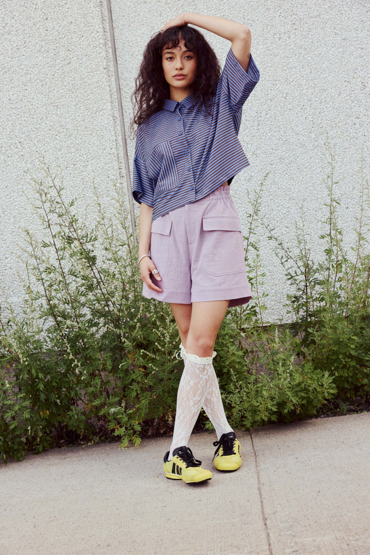 Eve Gravel Chemise Island - Marine/Crème - Image 2 of 4