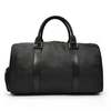 Steel Horse Leather Endre Weekender - Black - Thumbnail 1