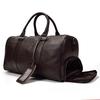 Steel Horse Leather Endre Weekender - Black - Thumbnail 10