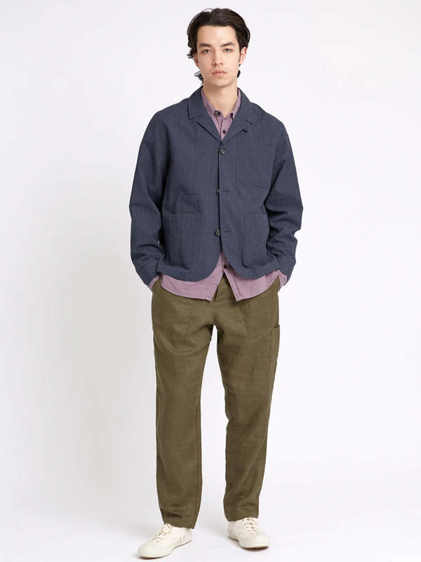 Oliver Spencer Bradwell Jacket - Granville Navy