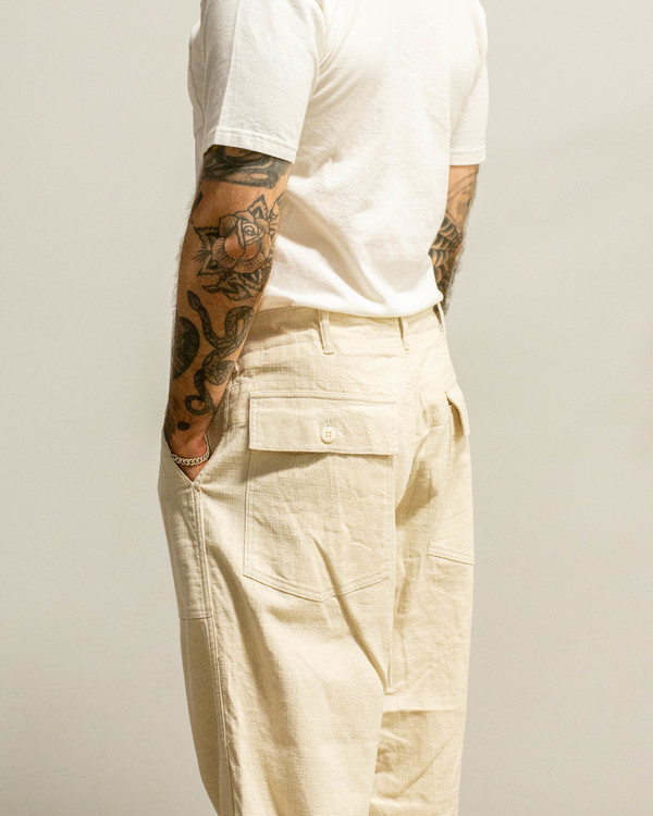 Engineered Garments Fatigue Pant - Natural | Garmentory