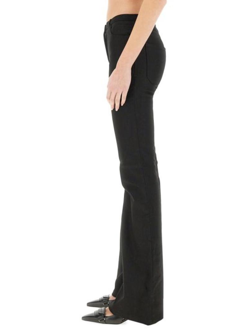 パンツ COURREGES Women Straight Pants 125JPA297PA00439999 Black COURREGES Straight Pants - Black | Garmentory