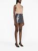COURREGES Short Skirt - Steel Grey - Thumbnail 4