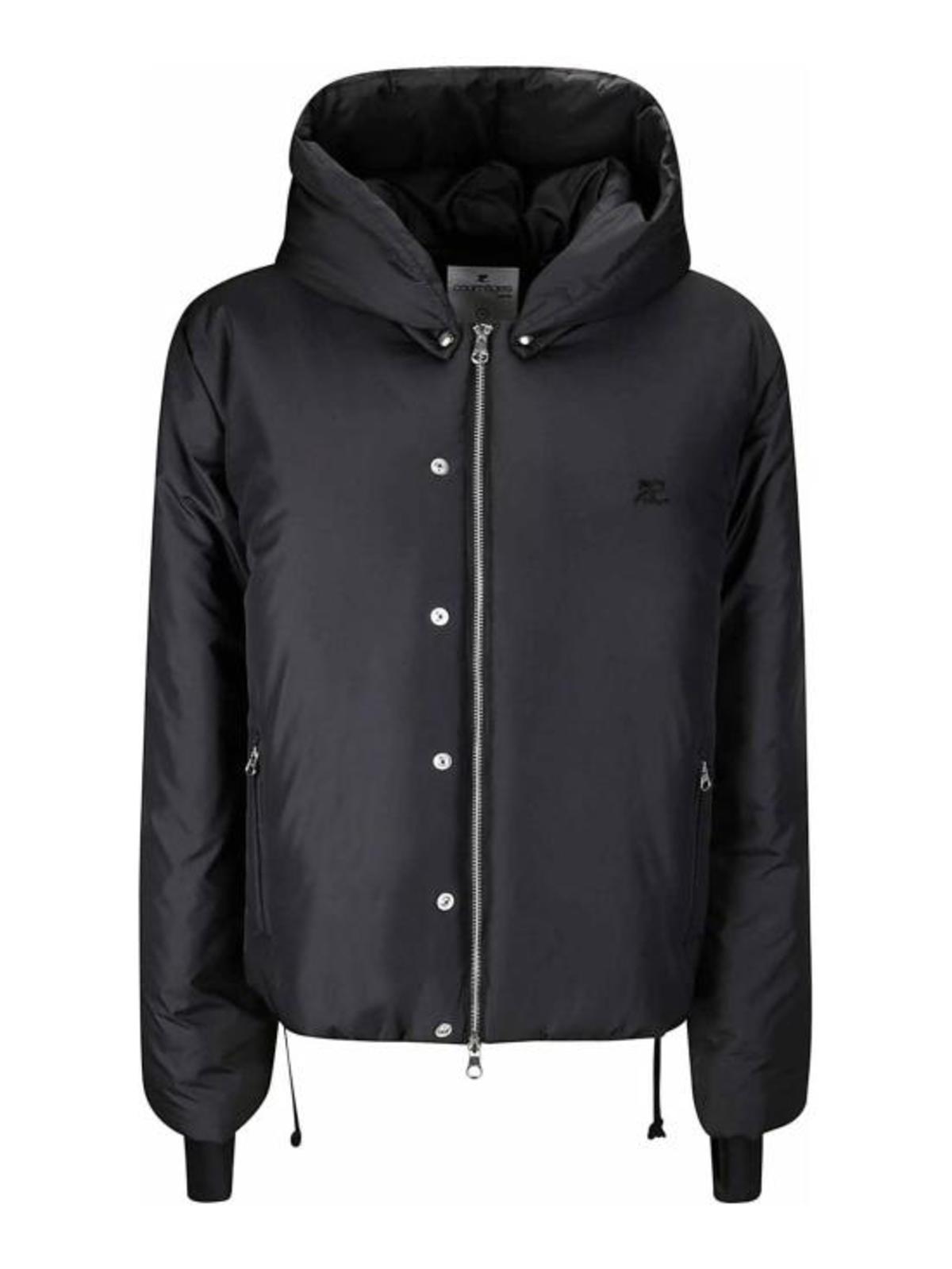 COURREGES Bubble Jacket - Black - Image 1 of 2