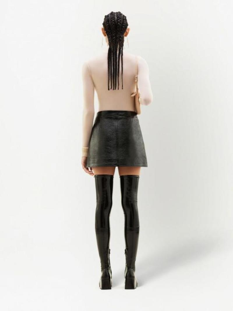 ミニスカート COURREGES Women Mini Skirts 125CJU217PL0178 Black Courrèges Infinity Mini Skirt | Black | FARFETCH