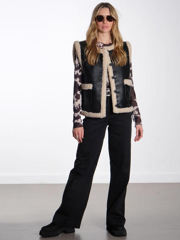 Nmph Nuparis Long Jeans - Black